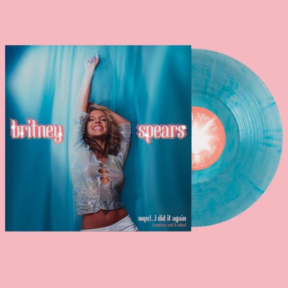SEALED! Britney Spears - Oops I Did It Again Remixes RSD Blue Vinyl